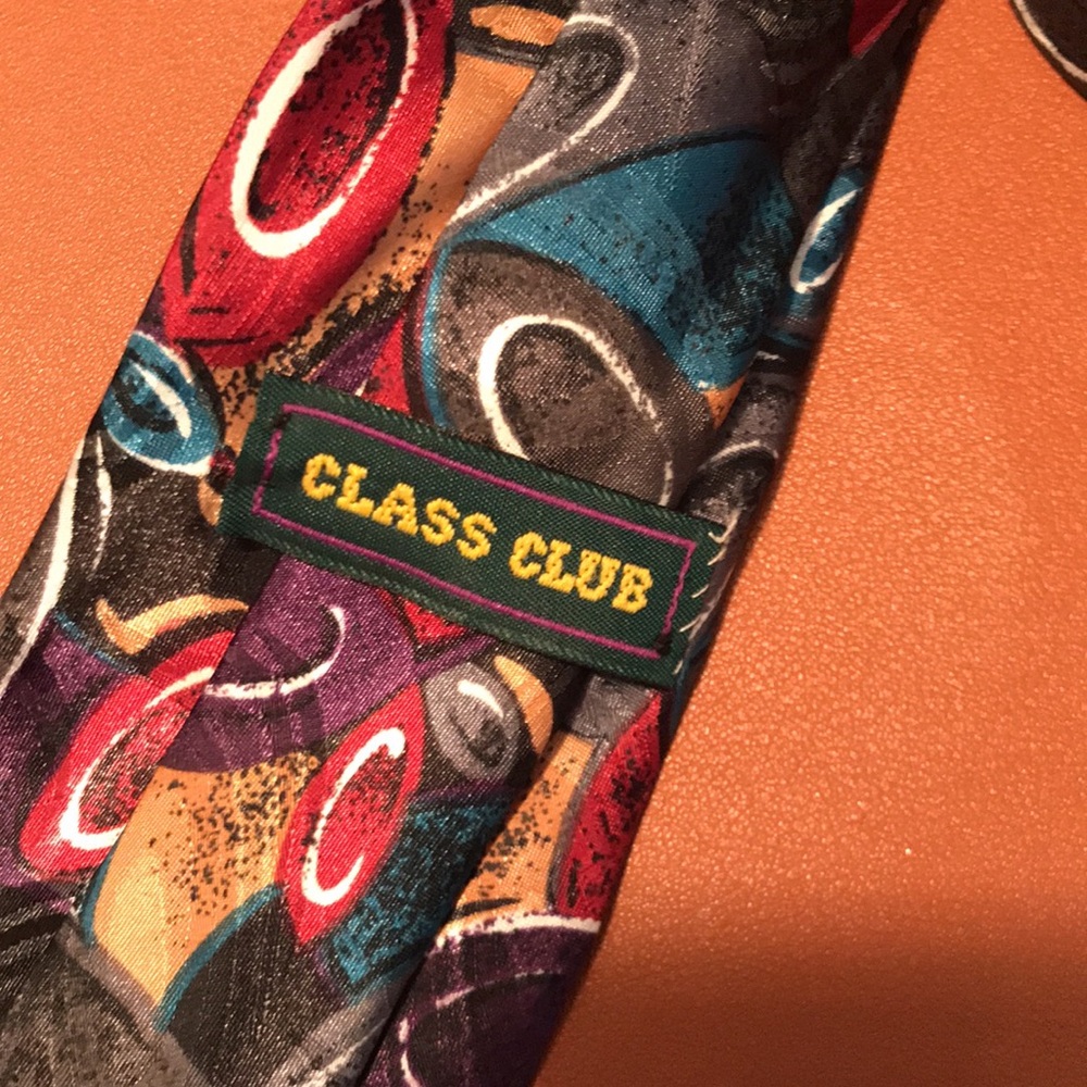 Stylish Multicolor Tie - Picture 3 of 9